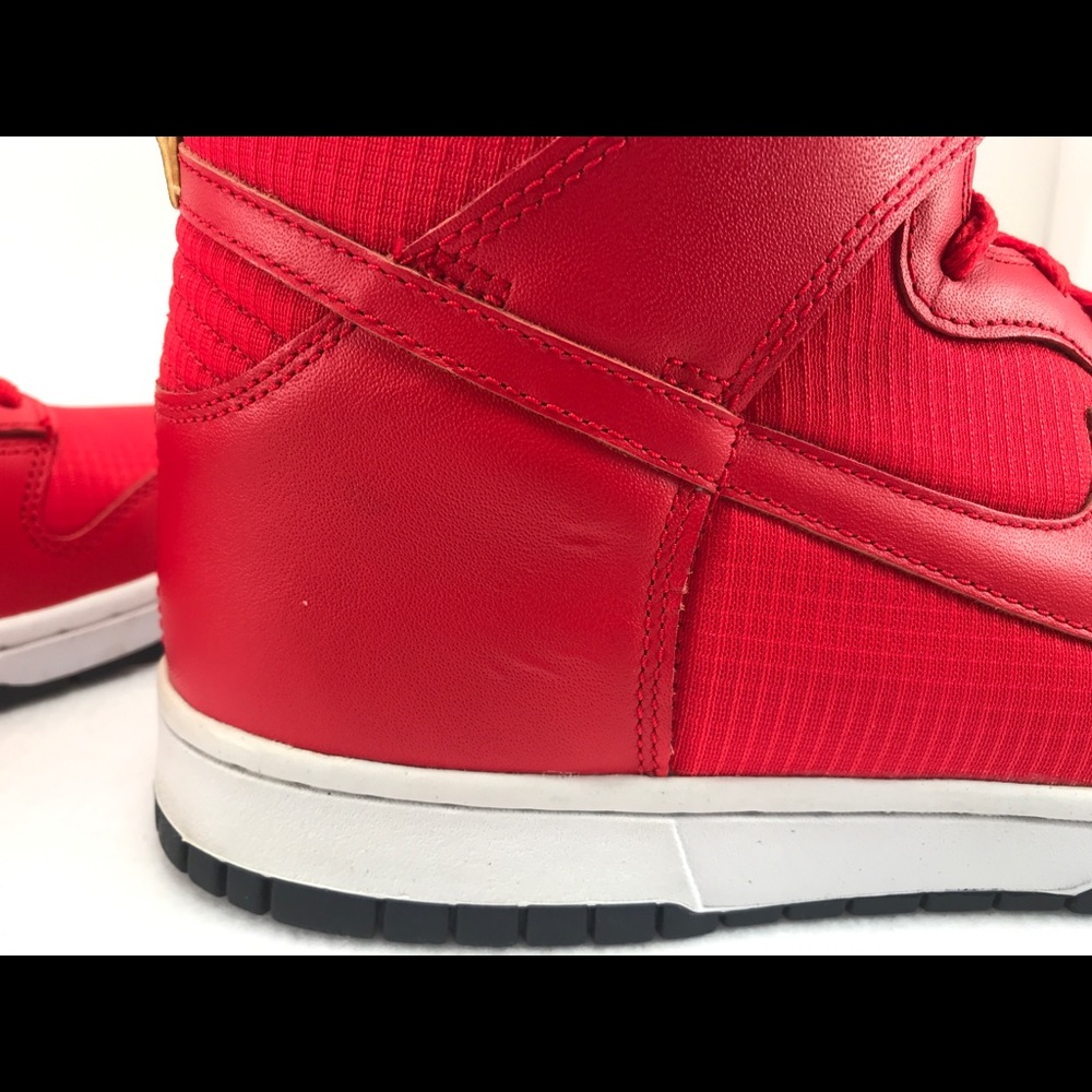 SOLD Nike Dunk High USA Olympic University Red - Picture 8 of 11